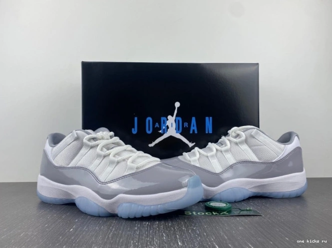 Rep Onekick Cement Low AV2187-140 Air Grey 11 Jordan 0821